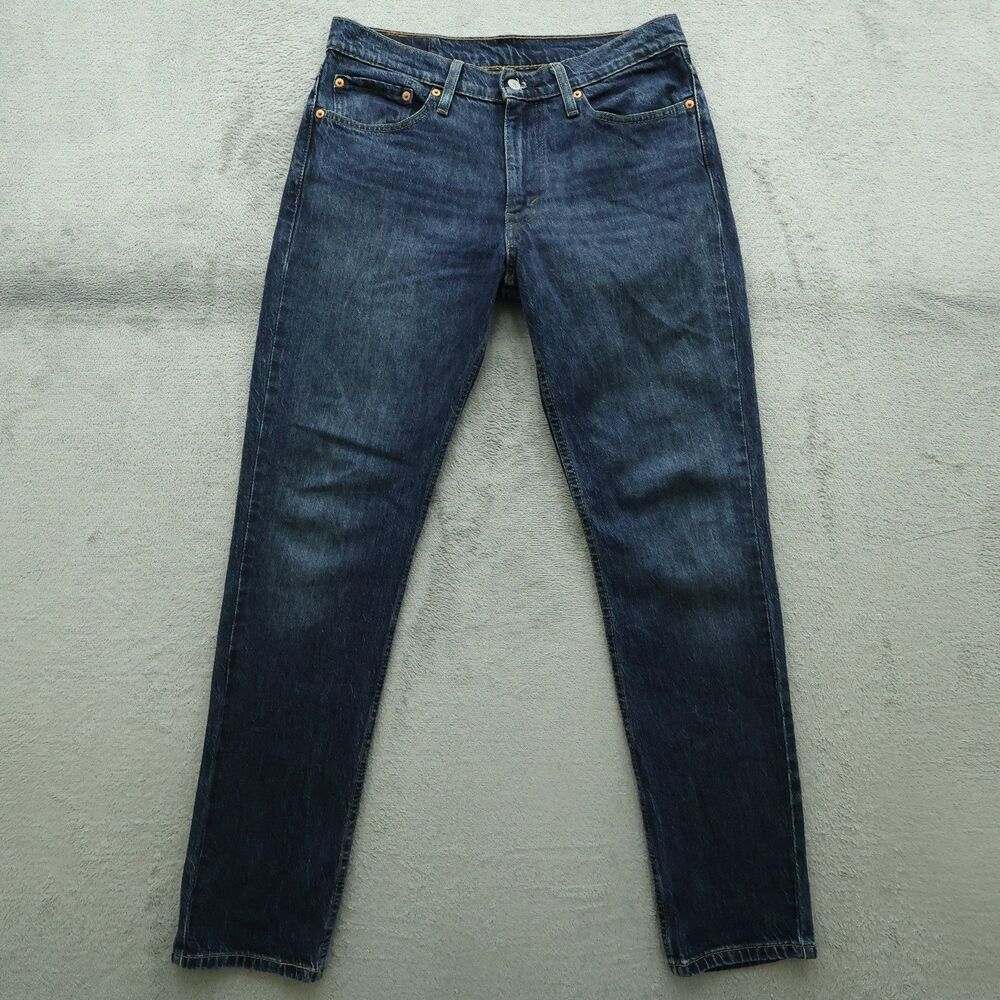 Levi's Jeans Mens 32x32 Blue 511 Slim Straight Flexible Denim Dark Wash